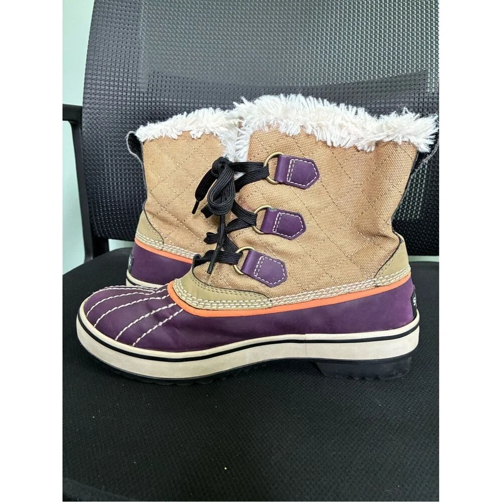 Sorel Tivoli Womens Winter Snow Boots  NL1932-271 Waterproof Sz US 6.5